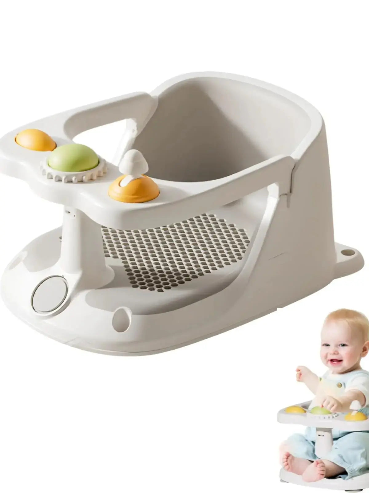 Secure Sit-Up Bath Seat