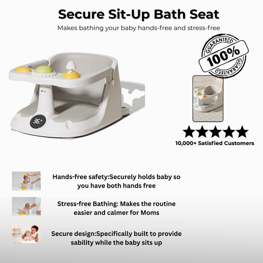 Secure Sit-Up Bath Seat