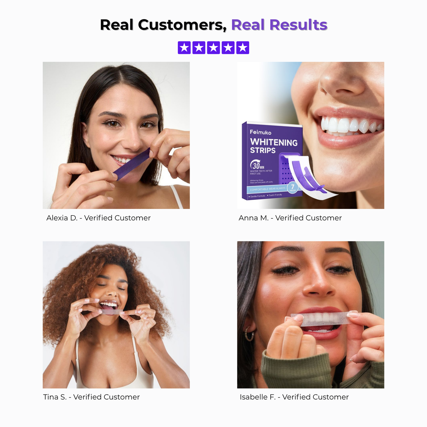Teeth Brightening Care Strips