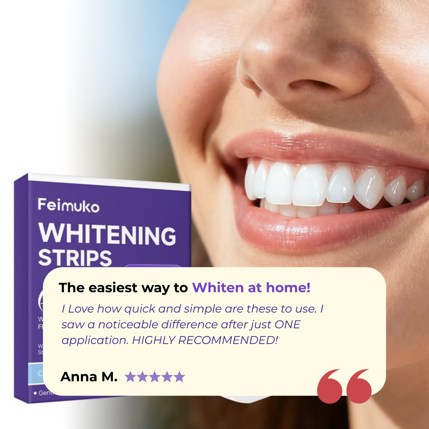 Teeth Brightening Care Strips