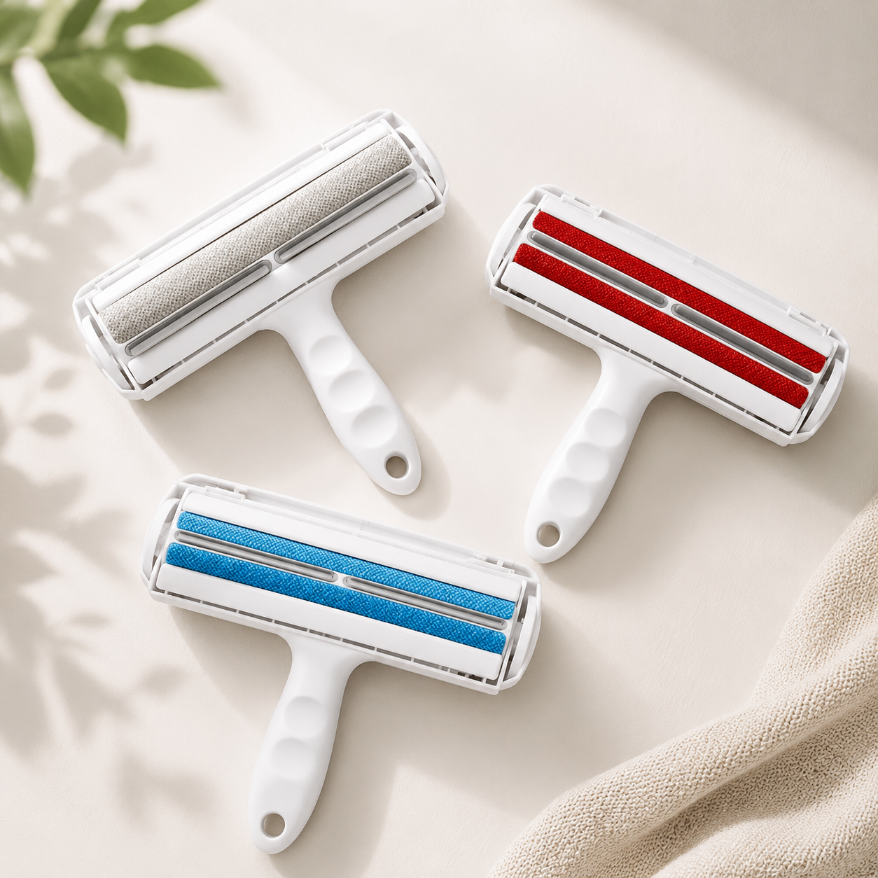 Pet hair remover roller