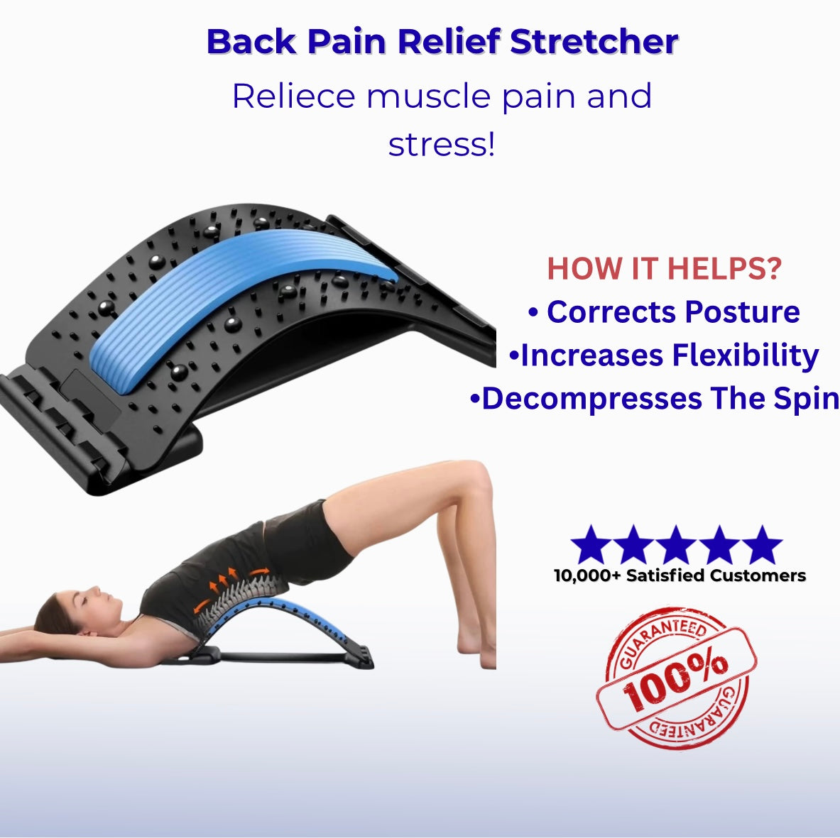 Back Pain Relief Stretcher