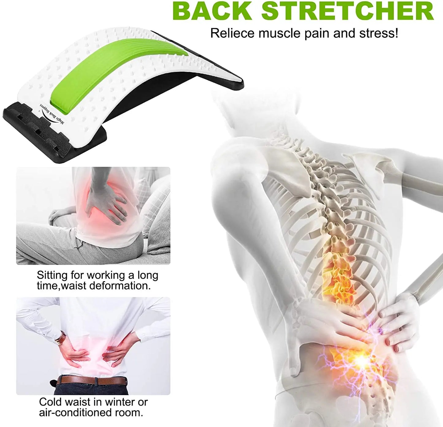 Back Pain Relief Stretcher