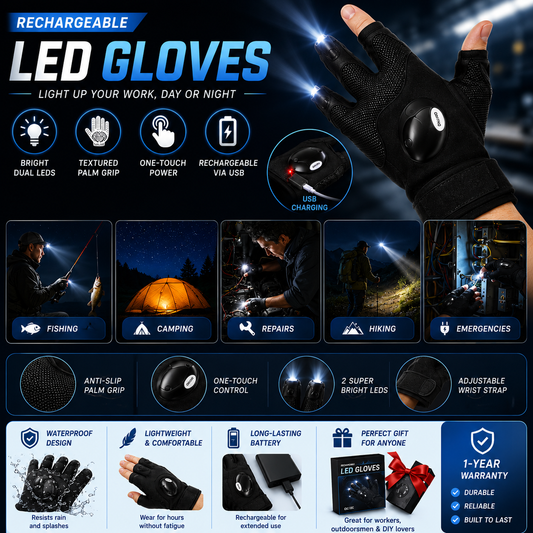 Lumi- LED- Glove