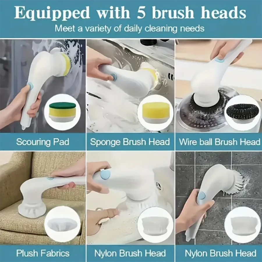 Electric Spin Scrubber