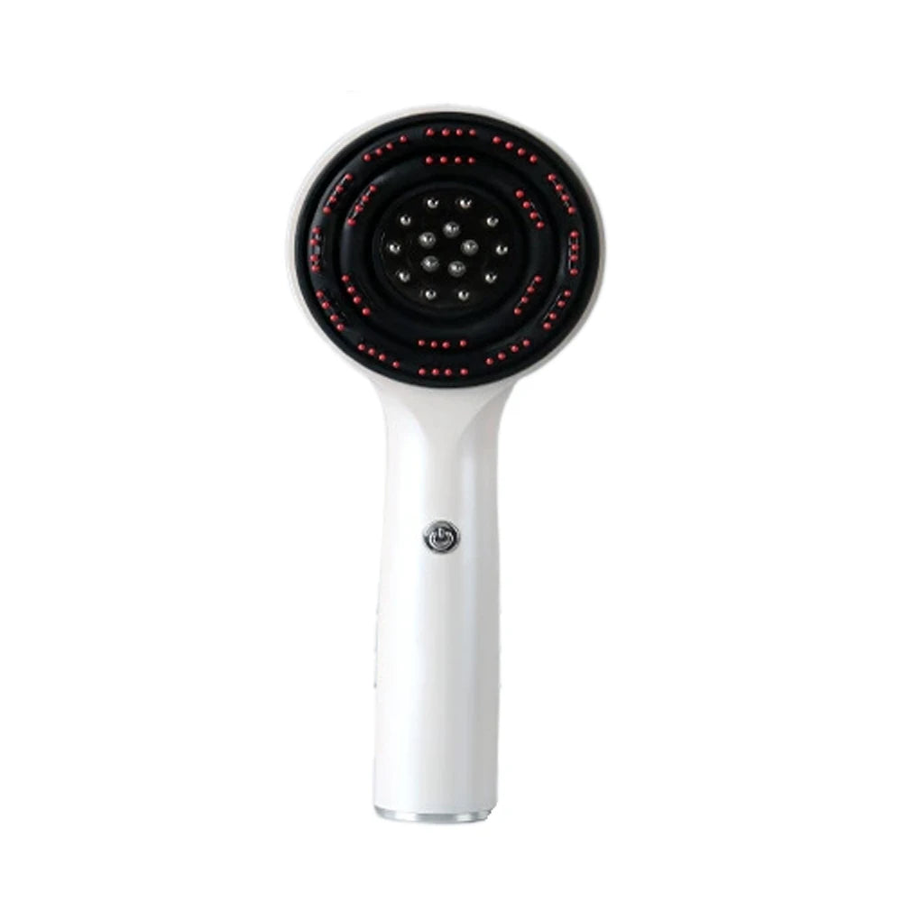 RootGlow Pro
Electric Red Light Scalp Massage Comb Hair Growth Brush with Vibration Therapy Oil Applicator for Anti Hair Loss and Scalp Care