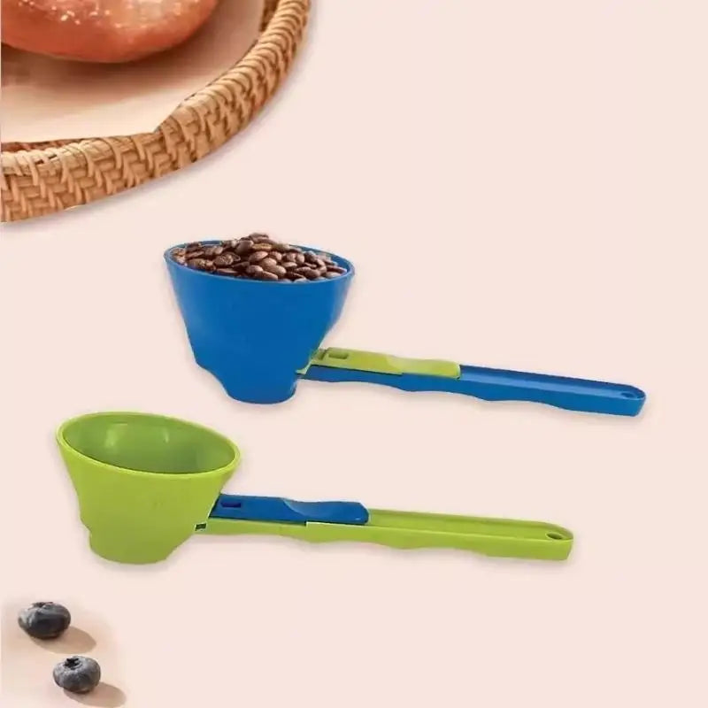 2-in-1 Sliding Scoop Funnel