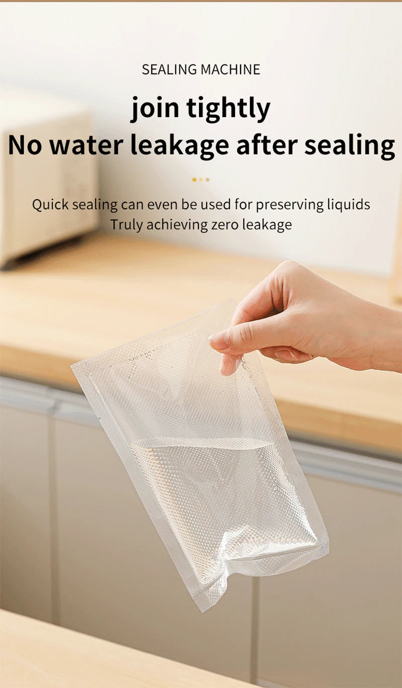 EasySeal Go- Portable Food Bag Sealer
Mini Bag Sealer Plastic Bag Heat Sealer Plastic Bag Sealing Machine USB Rechargeable Portable Package Bags Sealer
