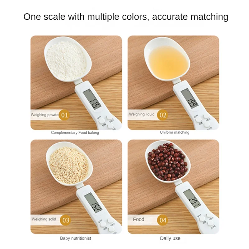 SpoonScale 500 — Digital measuring spoon scale with high-precision LCD display