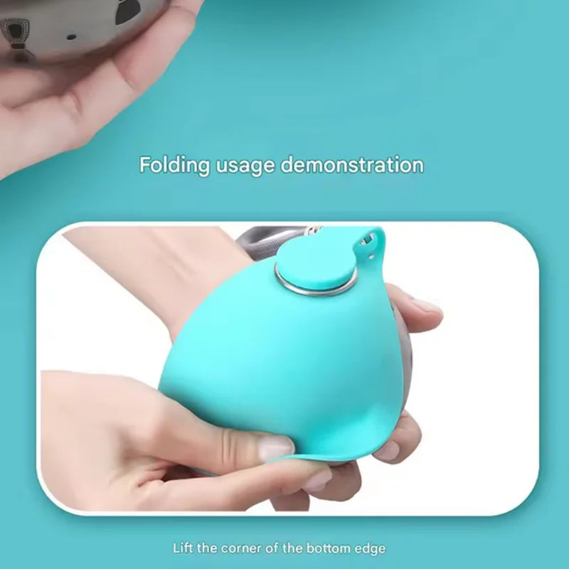 Spherical Water Bottle Portable Dog Bowl