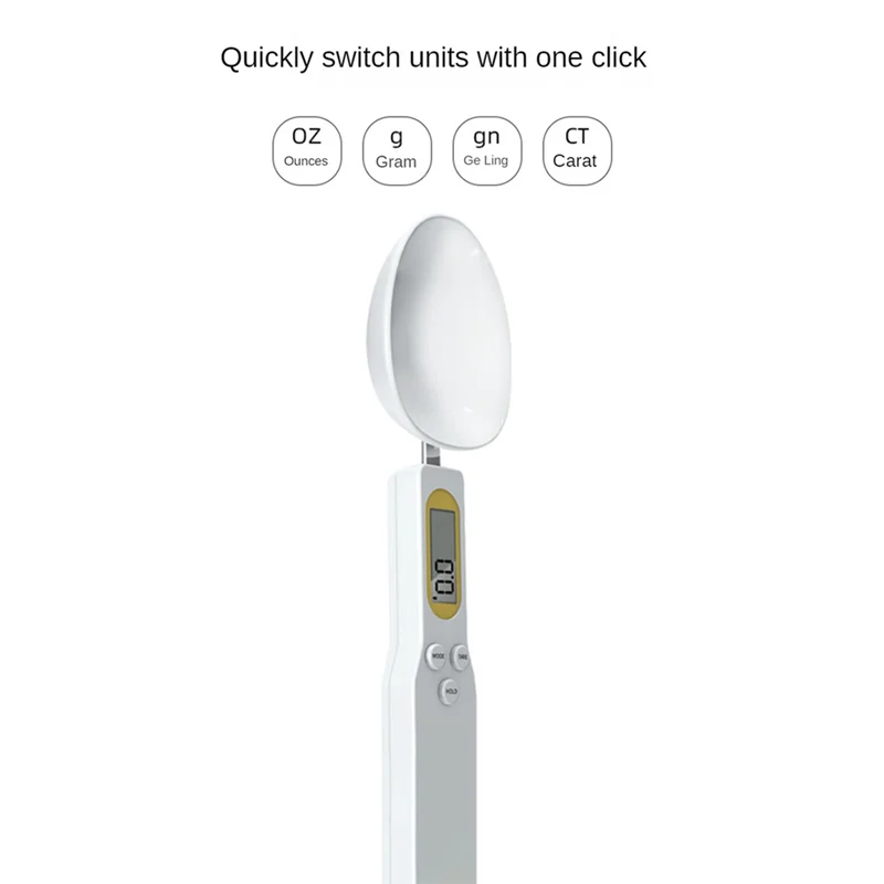 SpoonScale 500 — Digital measuring spoon scale with high-precision LCD display