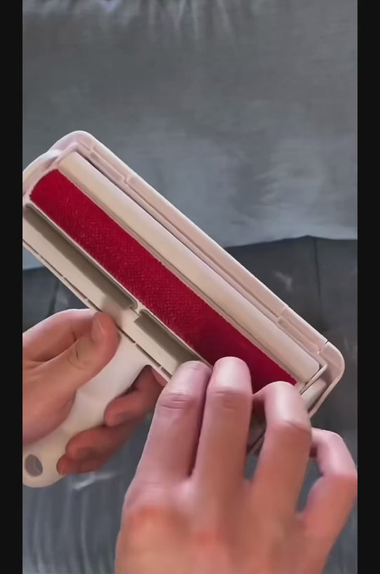 Pet hair remover roller