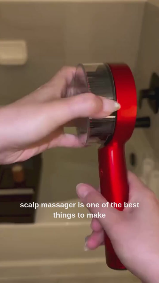 Electric Red Light Scalp Massage Comb